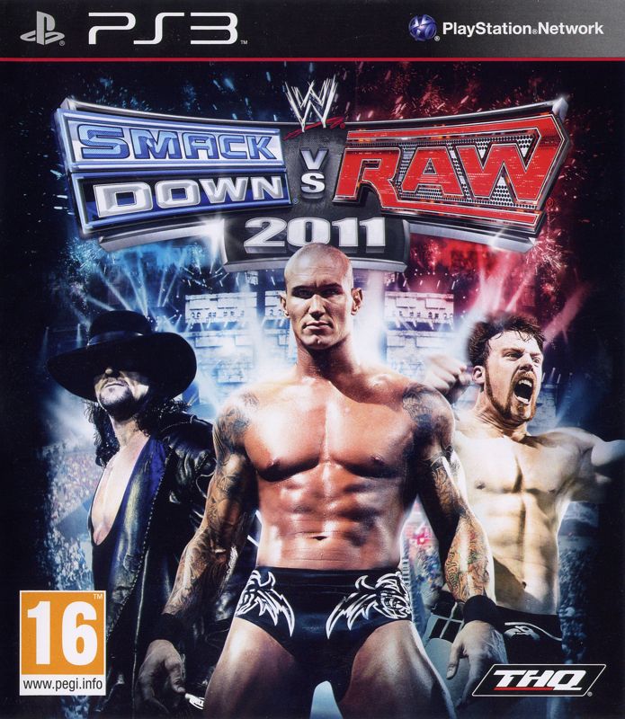 WWE SmackDown vs. Raw 2011 box art for Xbox 360